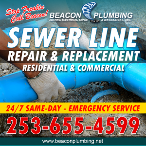 Sewer Line Replacement South Hill