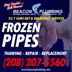 Boise Frozen Pipe Repair